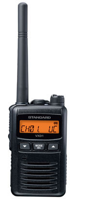 STANDARD 1W デジタル簡易無線登録局 VXD1